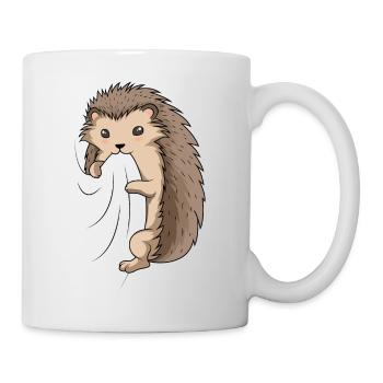 Igel - Tasse - Weiß - Rechts