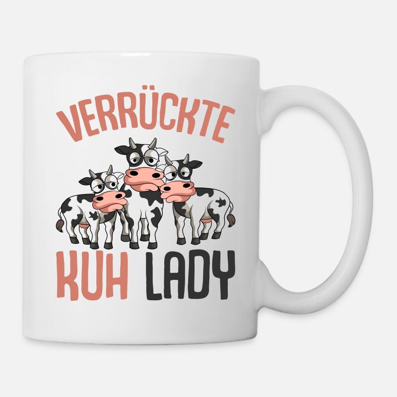 Kuh - Tasse - Weiß
