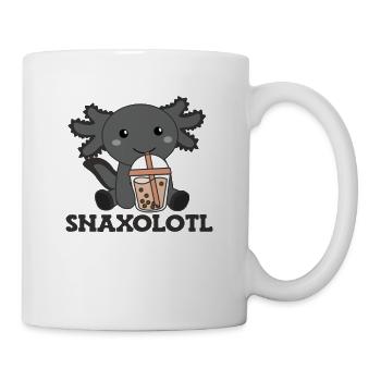 Snaxolotl Axolotl Bubble Tea Liebhaber süße Tiere - Tasse - Weiß - Rechts