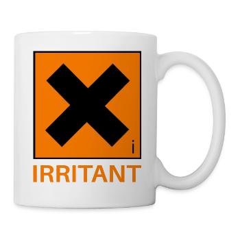 Annoying Warning - Mug - white - Right