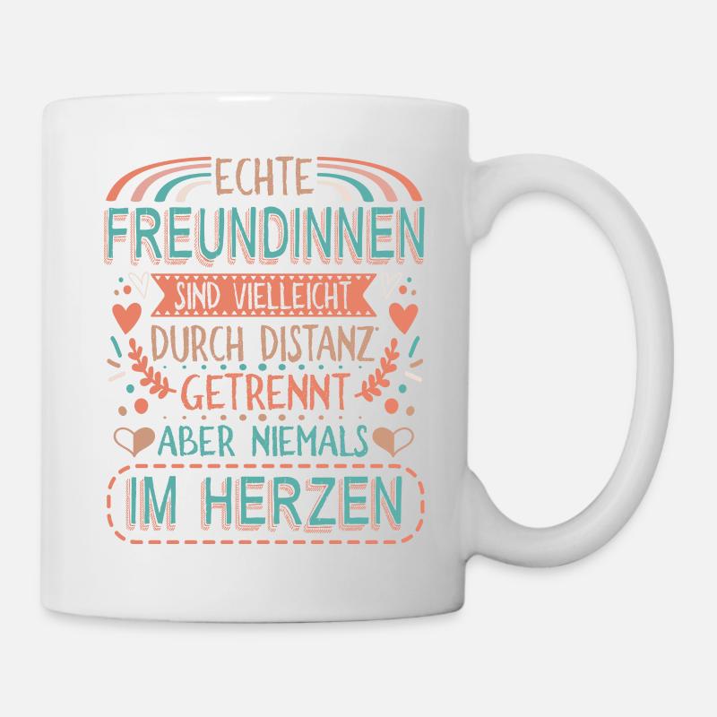 Beste Freundin - Tasse - Weiß