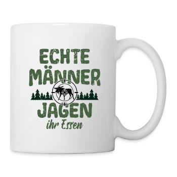 Jäger Jäger Jagd - Tasse - Weiß - Rechts