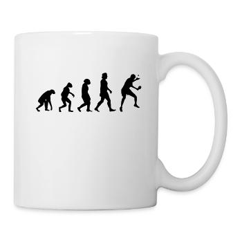 Ping-pong Evolution Raquettes de ping-pong - Mug blanc - blanc - Droite