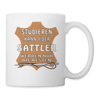 ANY SADDLER CAN STUDY ONLY - Mug - white - Right