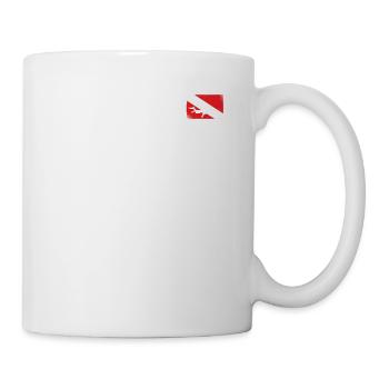 Scuba Diving Gear American Rescue Scuba Diver - Tasse - Weiß - Rechts