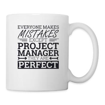 "Project Manager Perfect" | "Project Manager" - Mug - white - Right