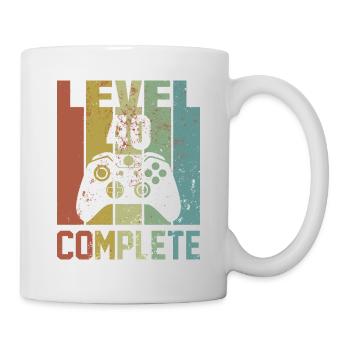 Level 40 complete Birthday Shirt Gift - Mug - white - Right
