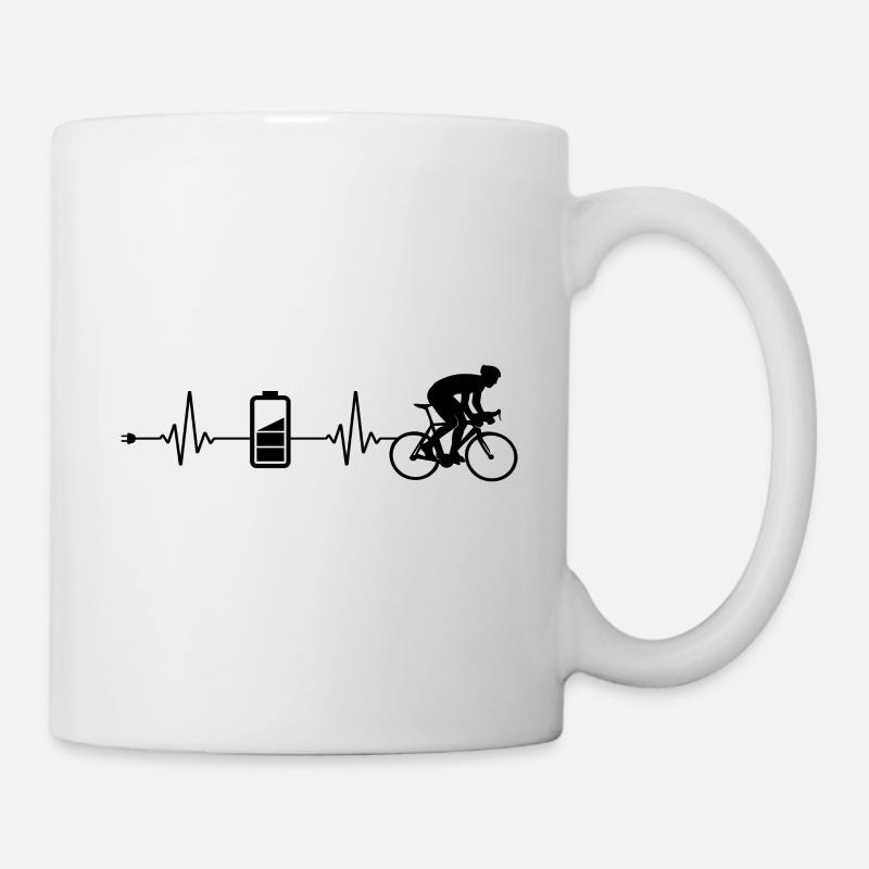 Fahrrad Geschenke Radfahrer Rad - Tasse - Weiß