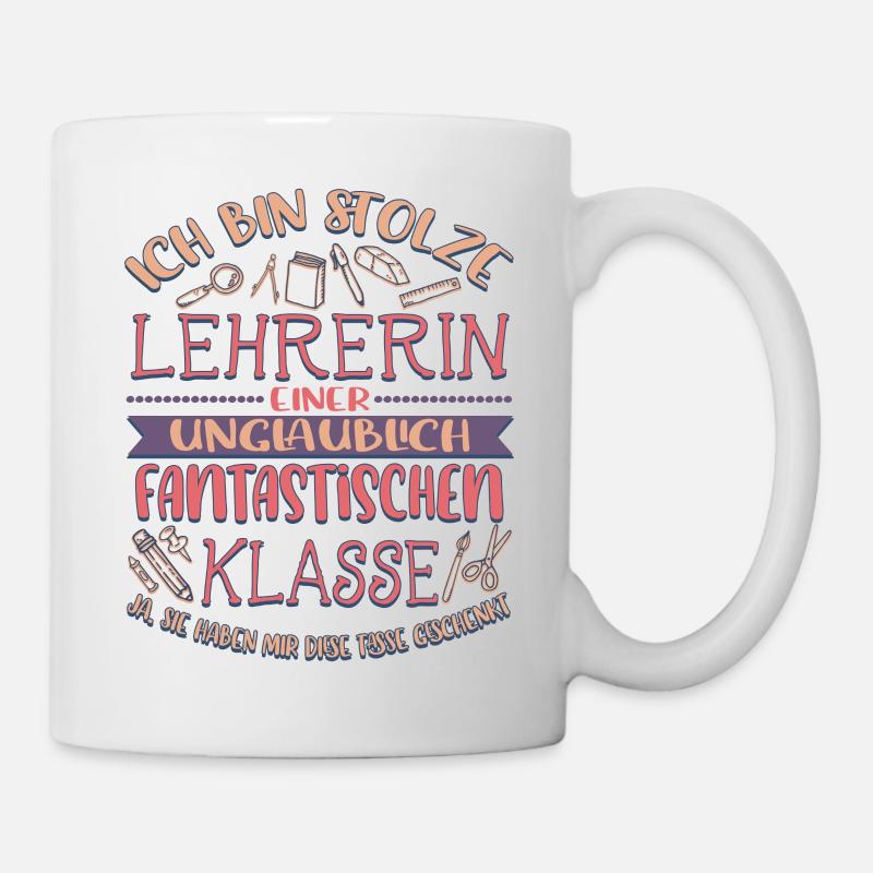Lehrerin - Tasse - Weiß