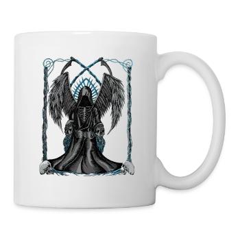 La mort sur le trône - Mug blanc - blanc - Droite