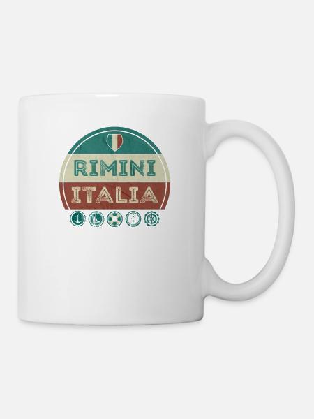 Rimini Adriatic Italy Holiday Souvenir - Mug - white