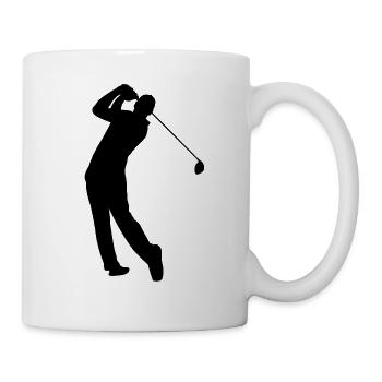 Golf Gift Golf Club Golf Club Golfer Outfit - Mug - white - Right