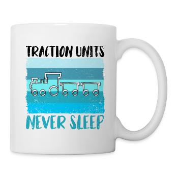Train train train conducteurs de train - Mug blanc - blanc - Droite