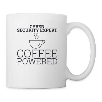 "Café Expert Cyber Sécurité | Hacker" - Mug blanc - blanc - Droite