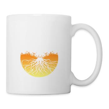 Yggdrasil Wikinger Lebensbaum - Tasse - Weiß - Rechts