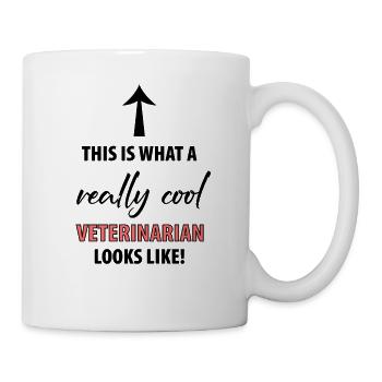 Vétérinaire Animal de compagnie Gardiens d’animaux Aide vétérinaire - Mug blanc - blanc - Droite