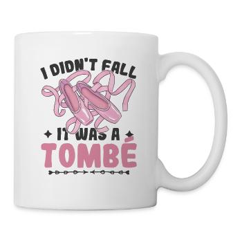 Didn't Fall Tombé Ballerina Love To Dance - Mug - white - Right