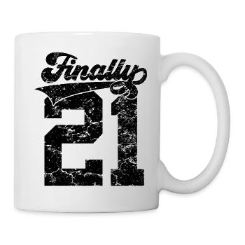 FINALLY 21ST BIRTHDAY FINALLY 21 - Mug - white - Right