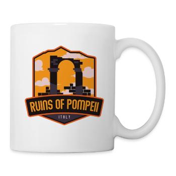 Ruines de Pompéi - Italie - Mug blanc - blanc - Droite