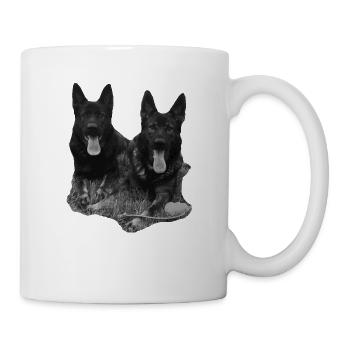 Chiens de berger chien chien de berger allemand Sports canins - Mug blanc - blanc - Droite