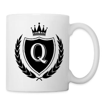 wappen Q Krone - Tasse - Weiß - Rechts