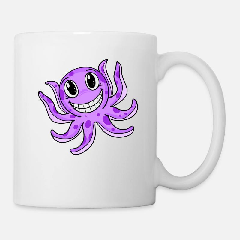 Poulpes - Mug blanc - blanc