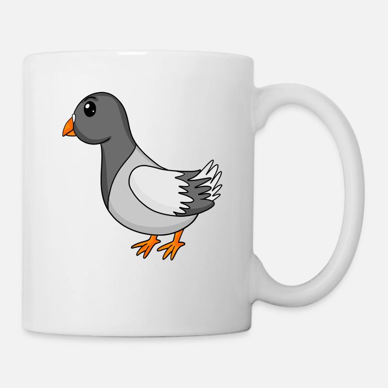 Taube - Tasse - Weiß