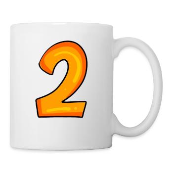 2 - Tasse - Weiß - Rechts