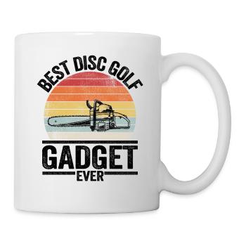 Disc Golf Gadget Vintage Disc Golfer Spruch - Tasse - Weiß - Rechts