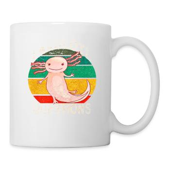 Axolotl. I Axolotl Questions. Drôle d’Axolotl - Mug blanc - blanc - Droite