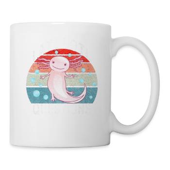Axolotl. I Axolotl Questions. Drôle d’Axolotl - Mug blanc - blanc - Droite