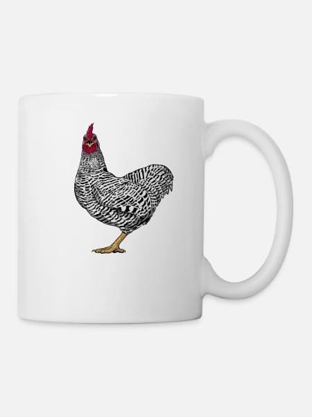 Amrock Huhn - Tasse - Weiß