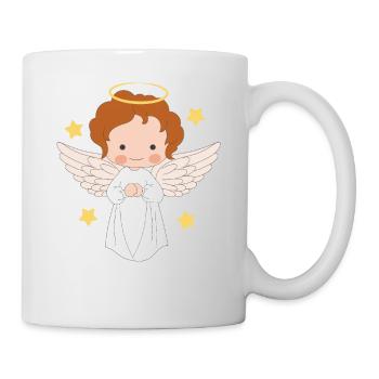 Ange - Mug blanc - blanc - Droite