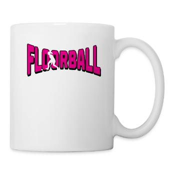Floorball Floor Hockey Unihockey - Mug - white - Right