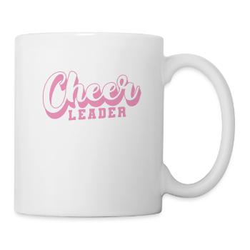 Cheer Leader tanzen Sport turnen anfeuern College - Tasse - Weiß - Rechts