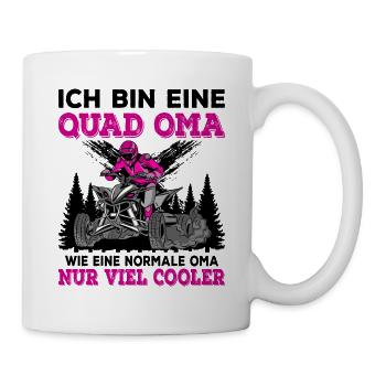 Quad - Tasse - Weiß - Rechts