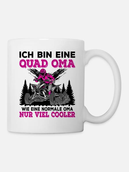 Quad - Tasse - Weiß