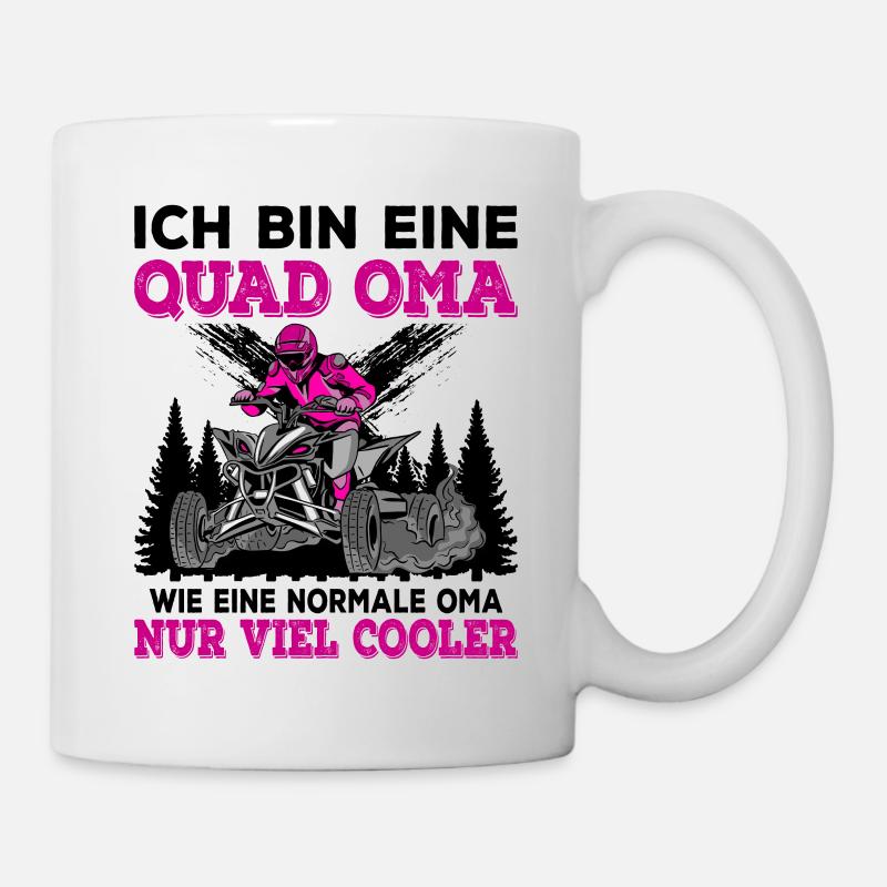 Quad - Tasse - Weiß