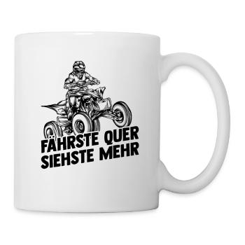 Quad - Tasse - Weiß - Rechts