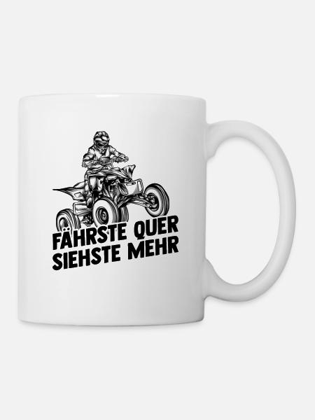 Quad - Tasse - Weiß
