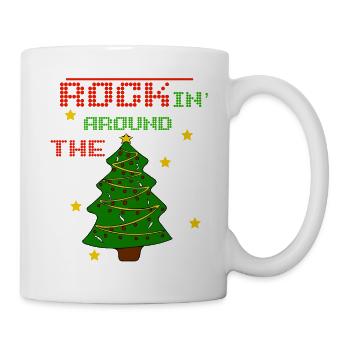 Rockin Around The Christmas Tree - Mug - white - Right