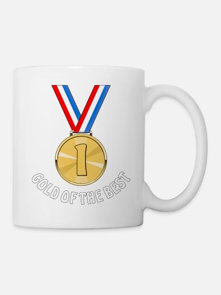 MEDAGLIA D'ORO DEI MIGLIORI - Tazza - bianco