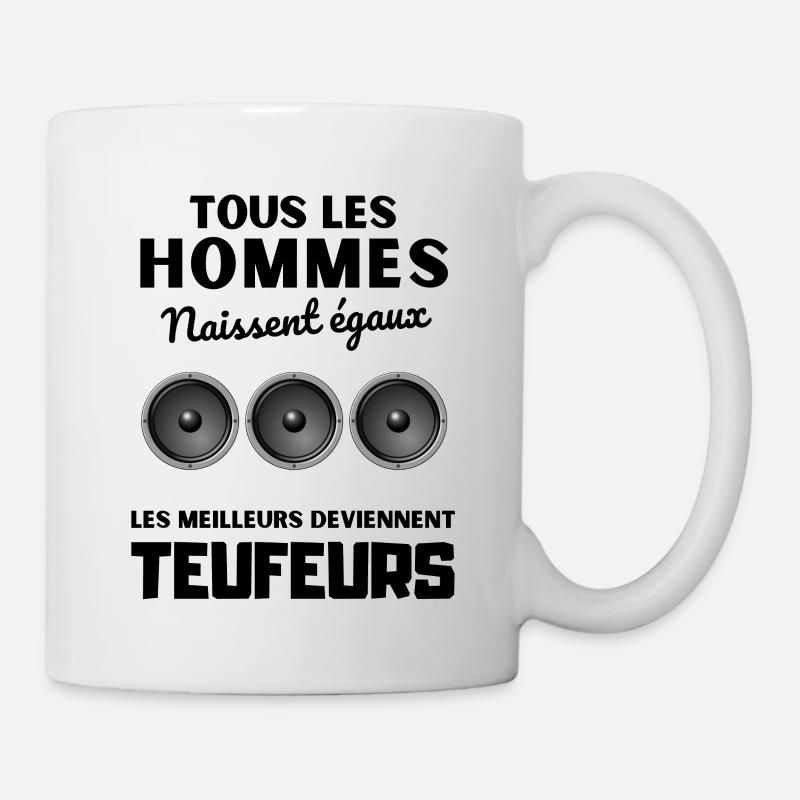 Les meilleurs deviennent teufeur - Mug blanc - blanc