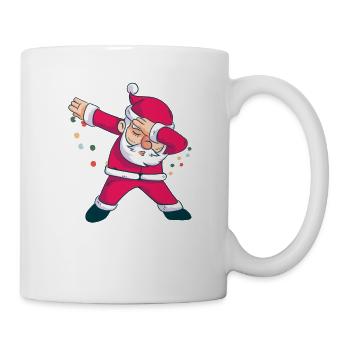 Dabbing Santa Claus Danse Noël - Mug blanc - blanc - Droite