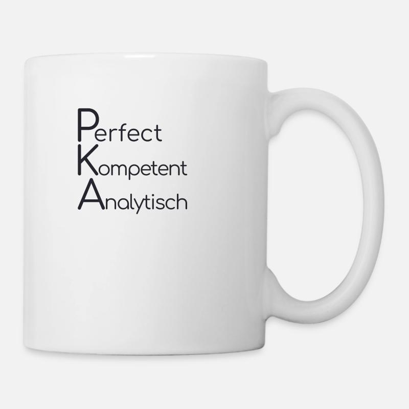 "PKA Definition | Apotheke" - Tasse - Weiß