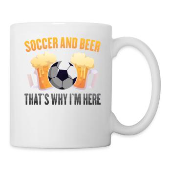 Football - Mug blanc - blanc - Droite