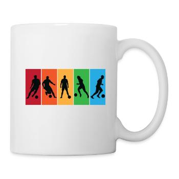Football - Mug blanc - blanc - Droite