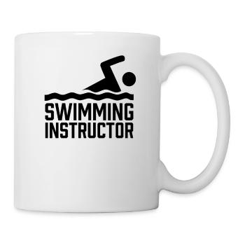 Swimming Instructor Swimming Coach Swimming Course Profession - Mug - white - Right
