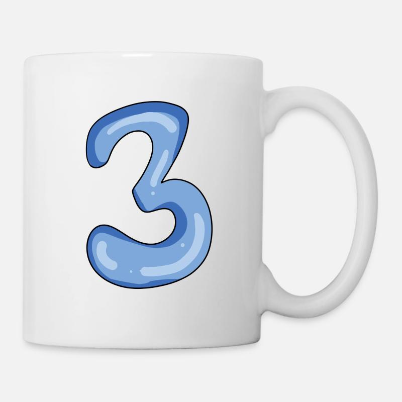 3 - Tasse - Weiß