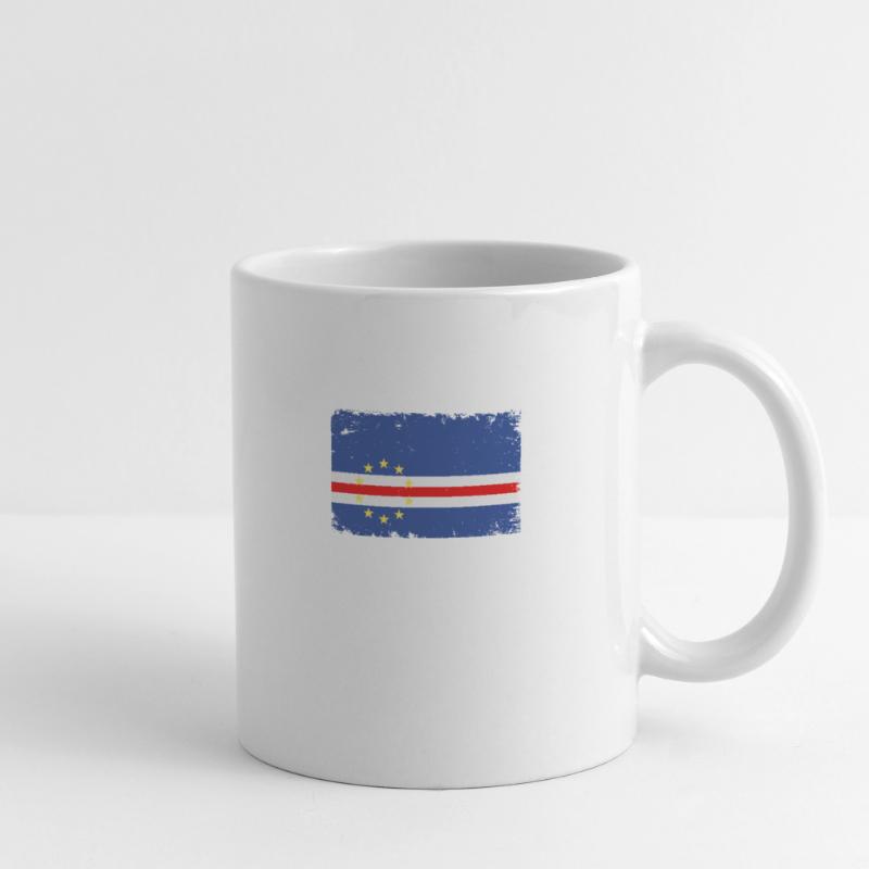 Drapeau Du Cap-Vert Drapeau Du Cap-Vert Mug blanc